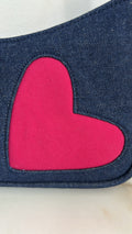 Denim 'Self Chosen' Sling Bag