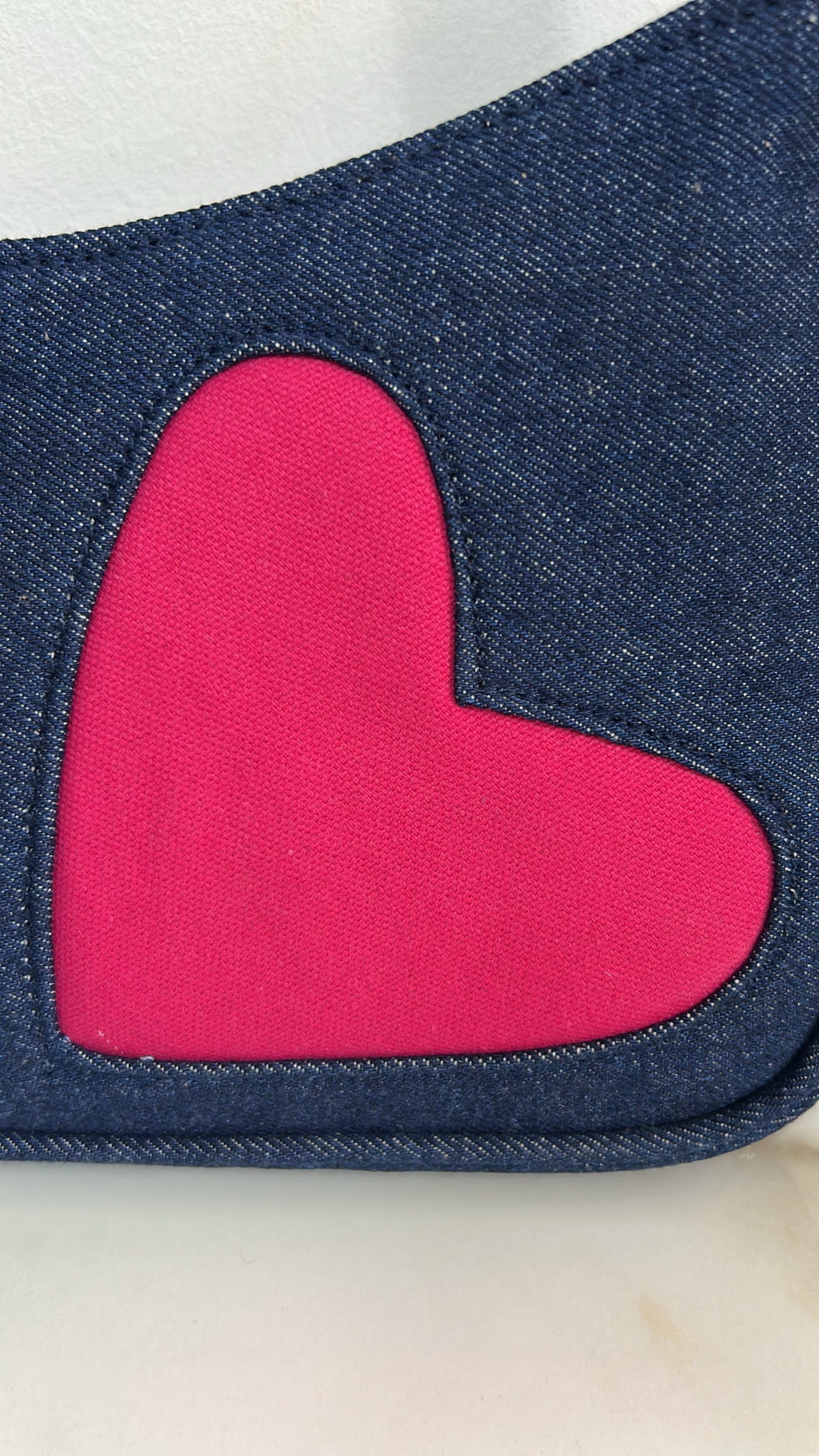 Denim 'Self Chosen' Sling Bag