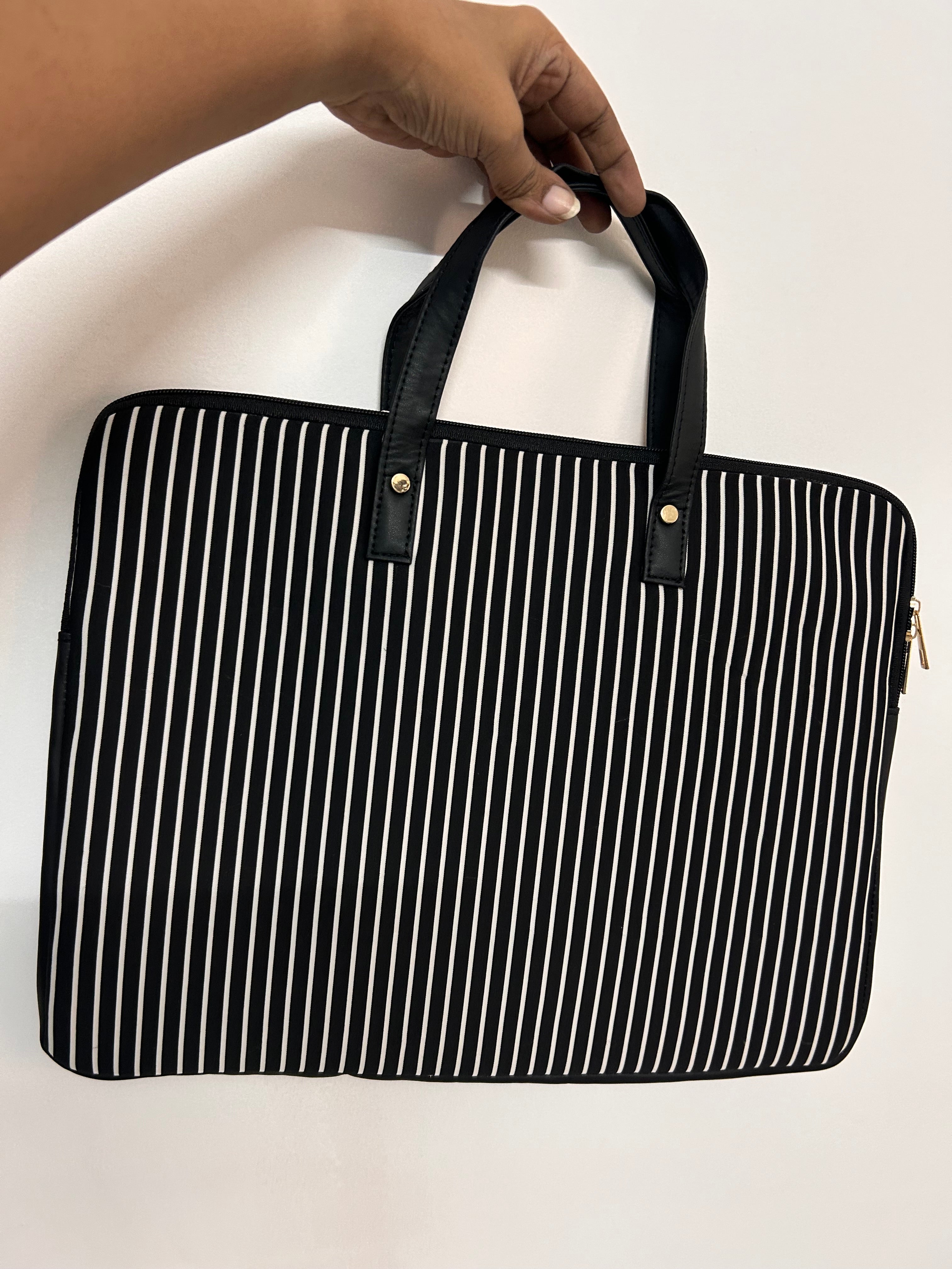 Classic Striped Laptop/Tablet Sleeve with Handles