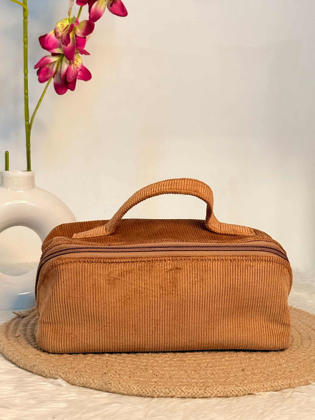 Women’s Corduroy Toiletry Pouch