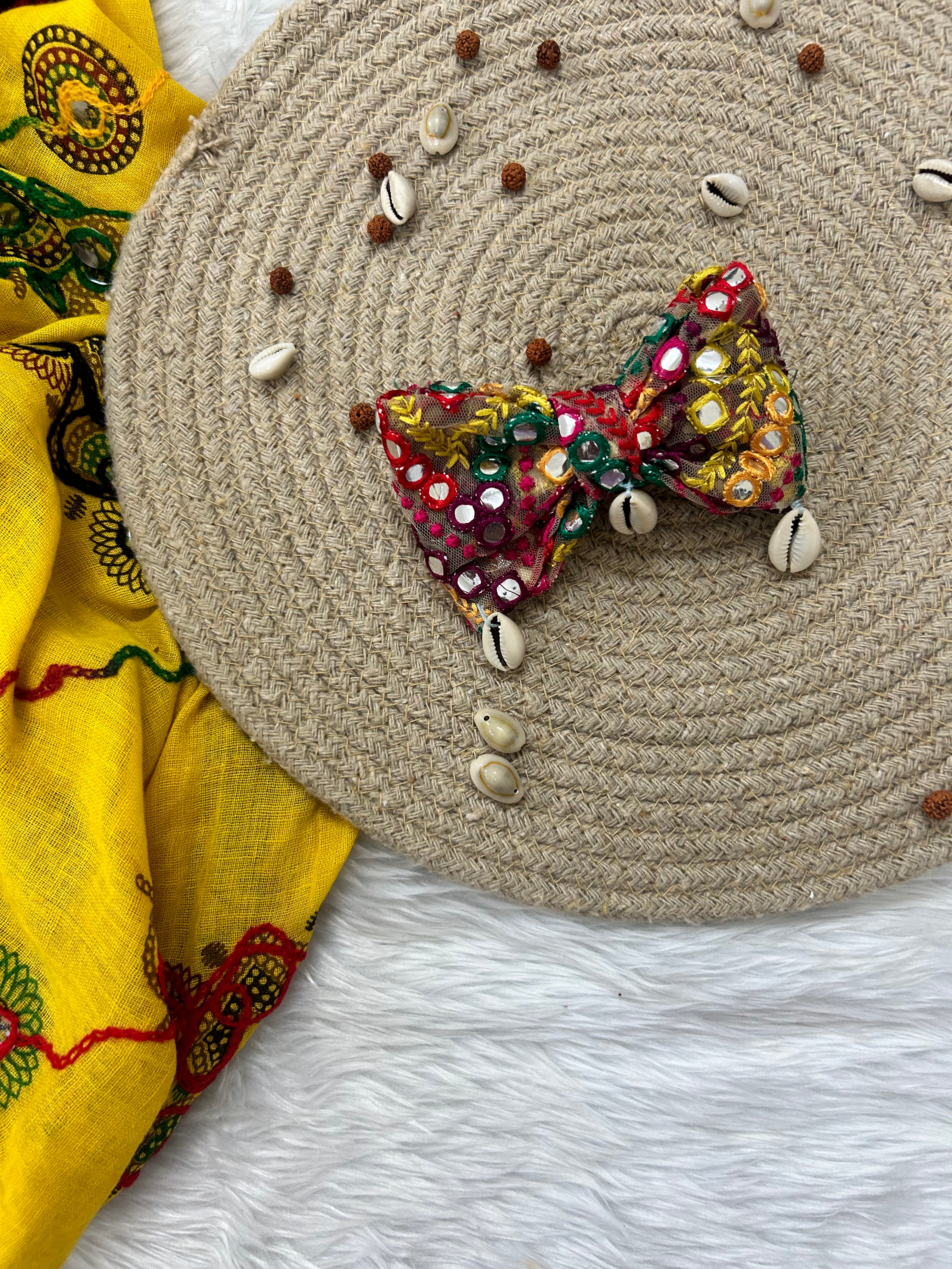 Navratri Hair Ribbon