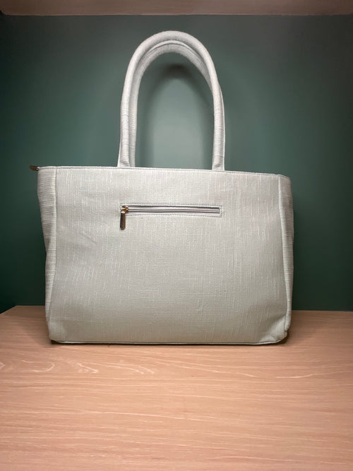 Appliqué Patchwork tote bag