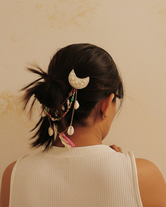 Moon Whisper – Boho Hair Accessory