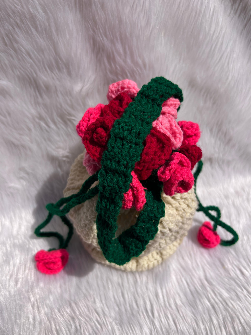 Crochet Bouquet Potli