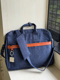 Denim Unisex Laptop Bag