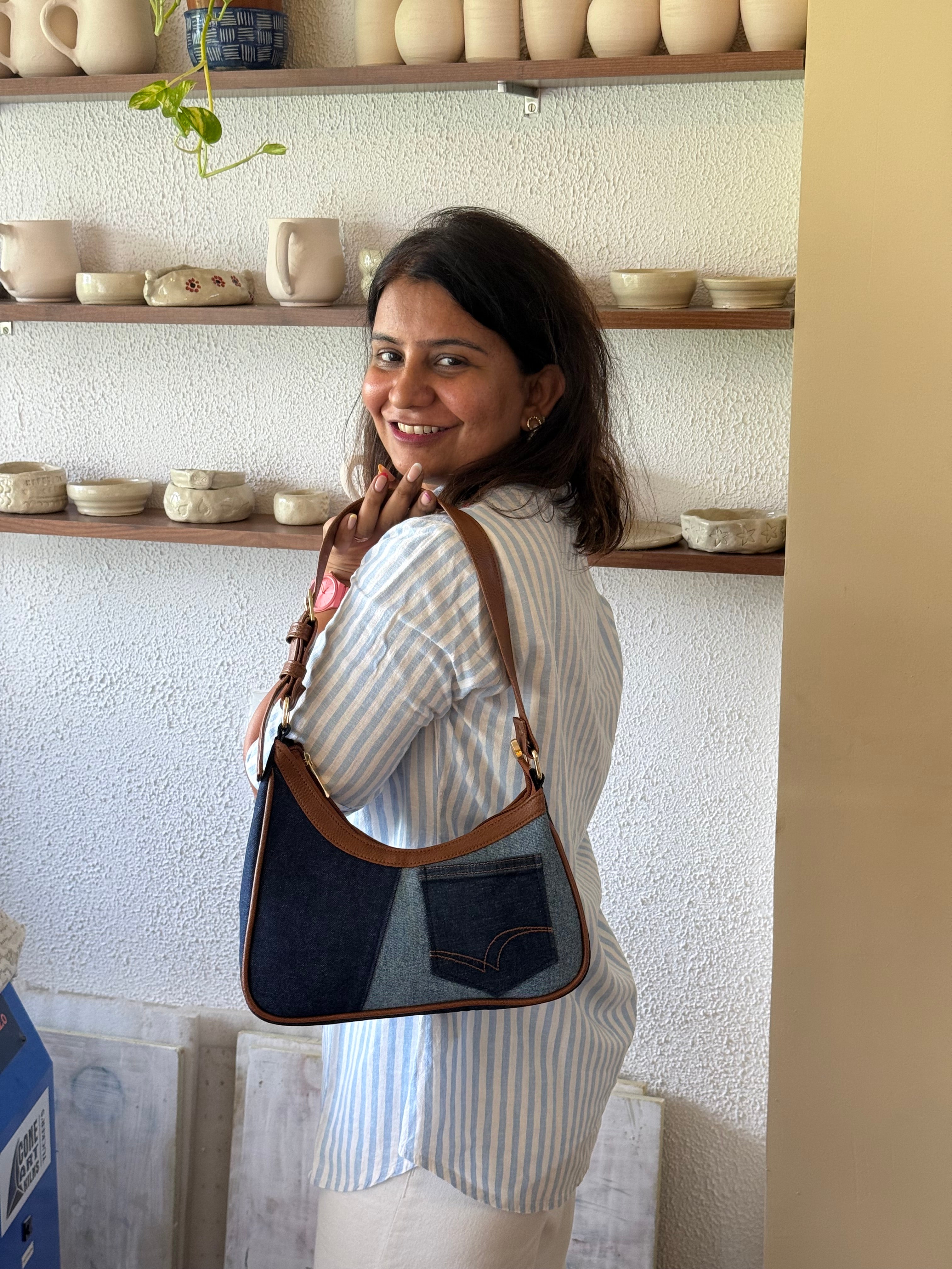 Denim Pocket Sling