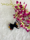 Hand Embroidered Bow Small