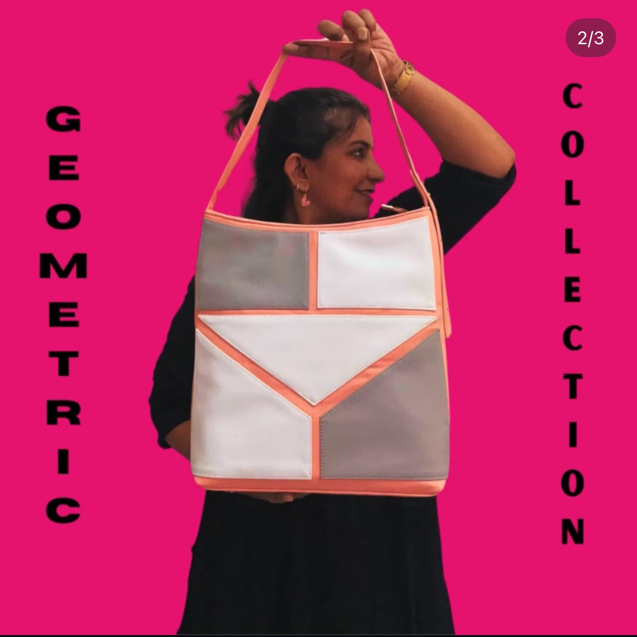 Geometric Collection Bag
