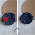 Denim Sling Cum Bag