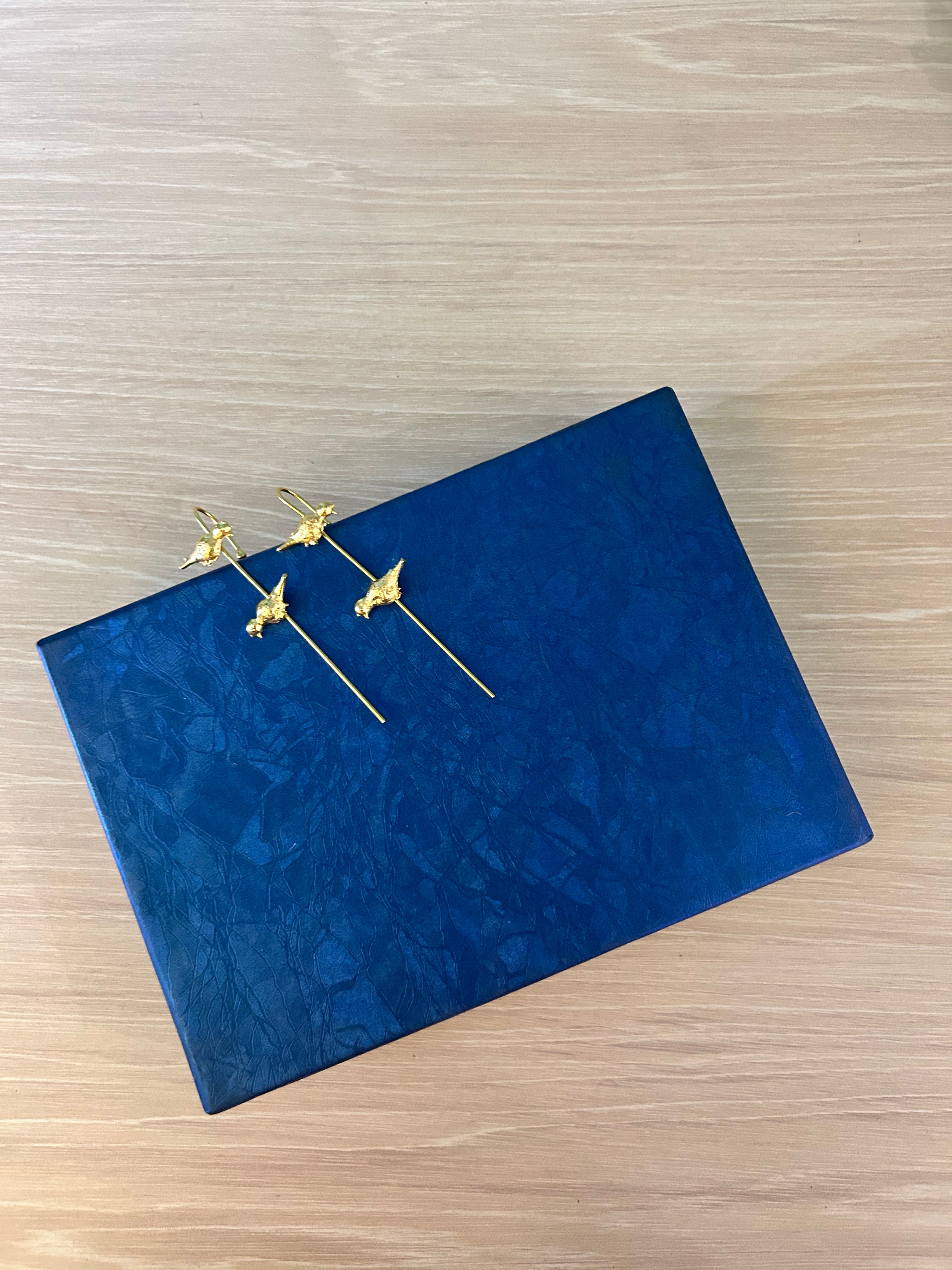 Earrings - Parrot pearl