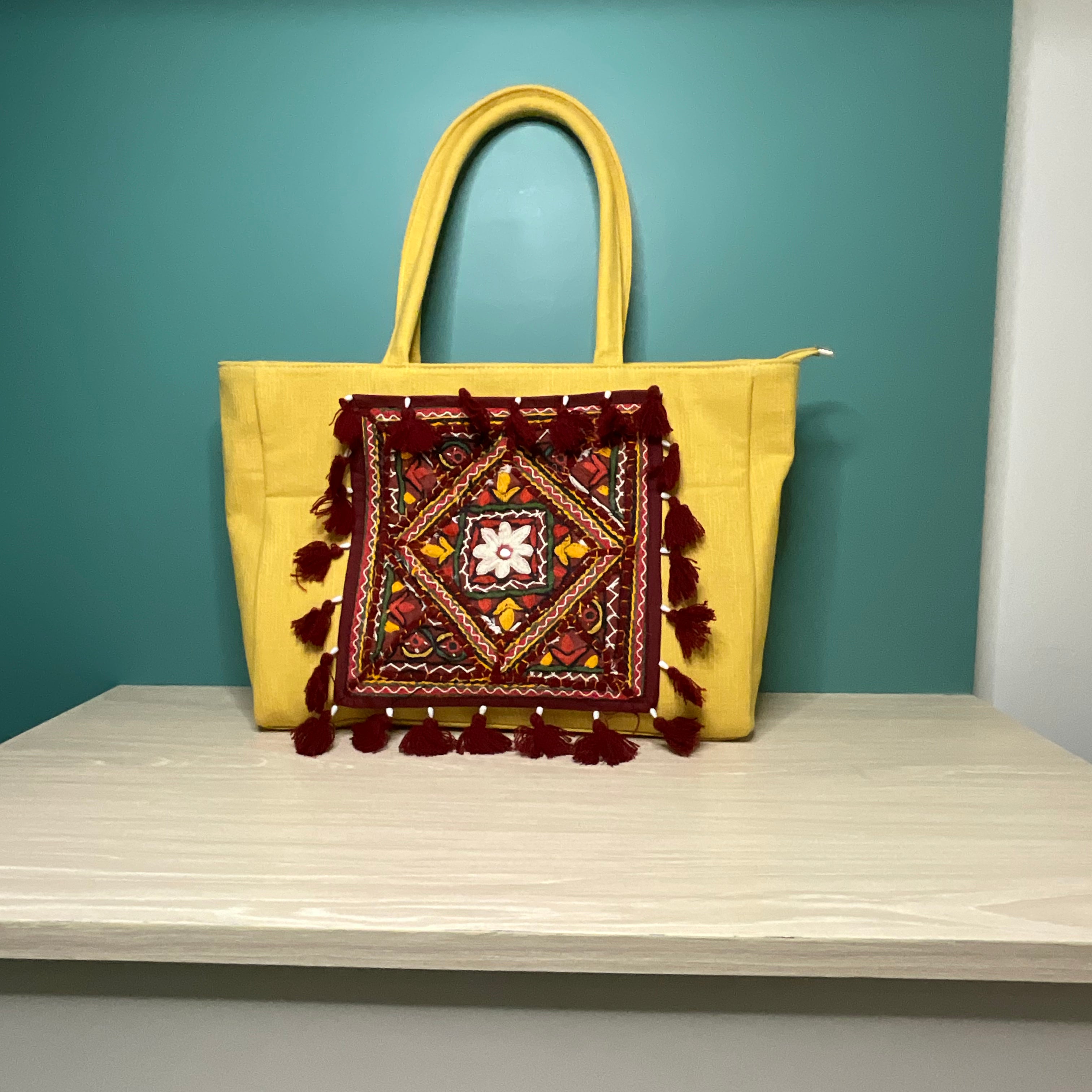 Patchwork Tote Bag