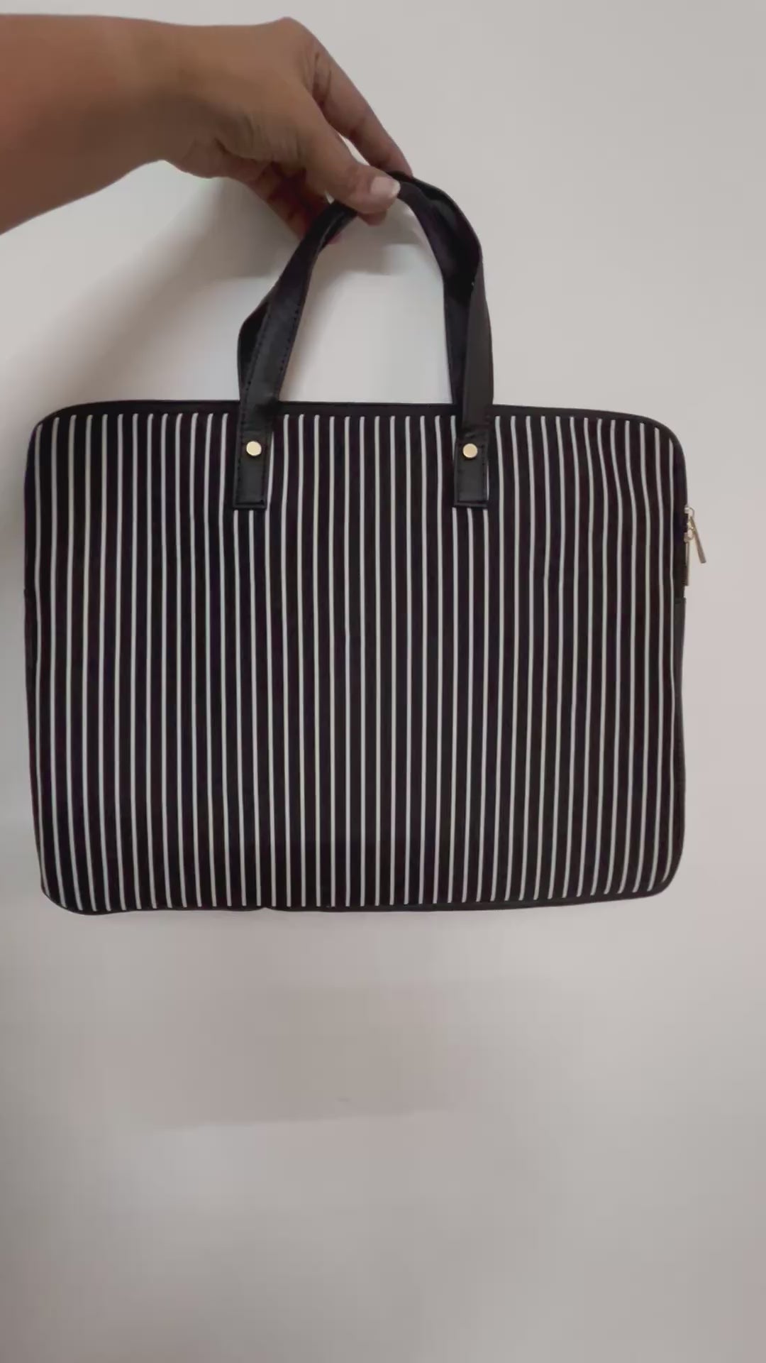 Classic Striped Laptop/Tablet Sleeve with Handles
